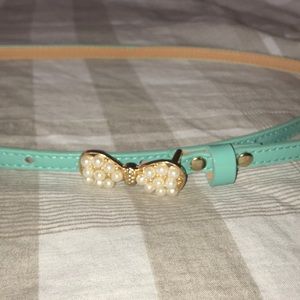 Mint Green/Blue Belt
